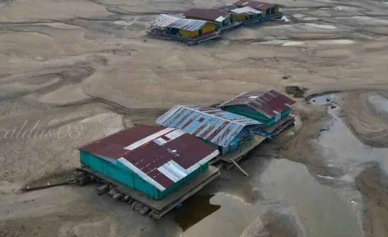 Desafios do transporte em meio à seca no Amazonas