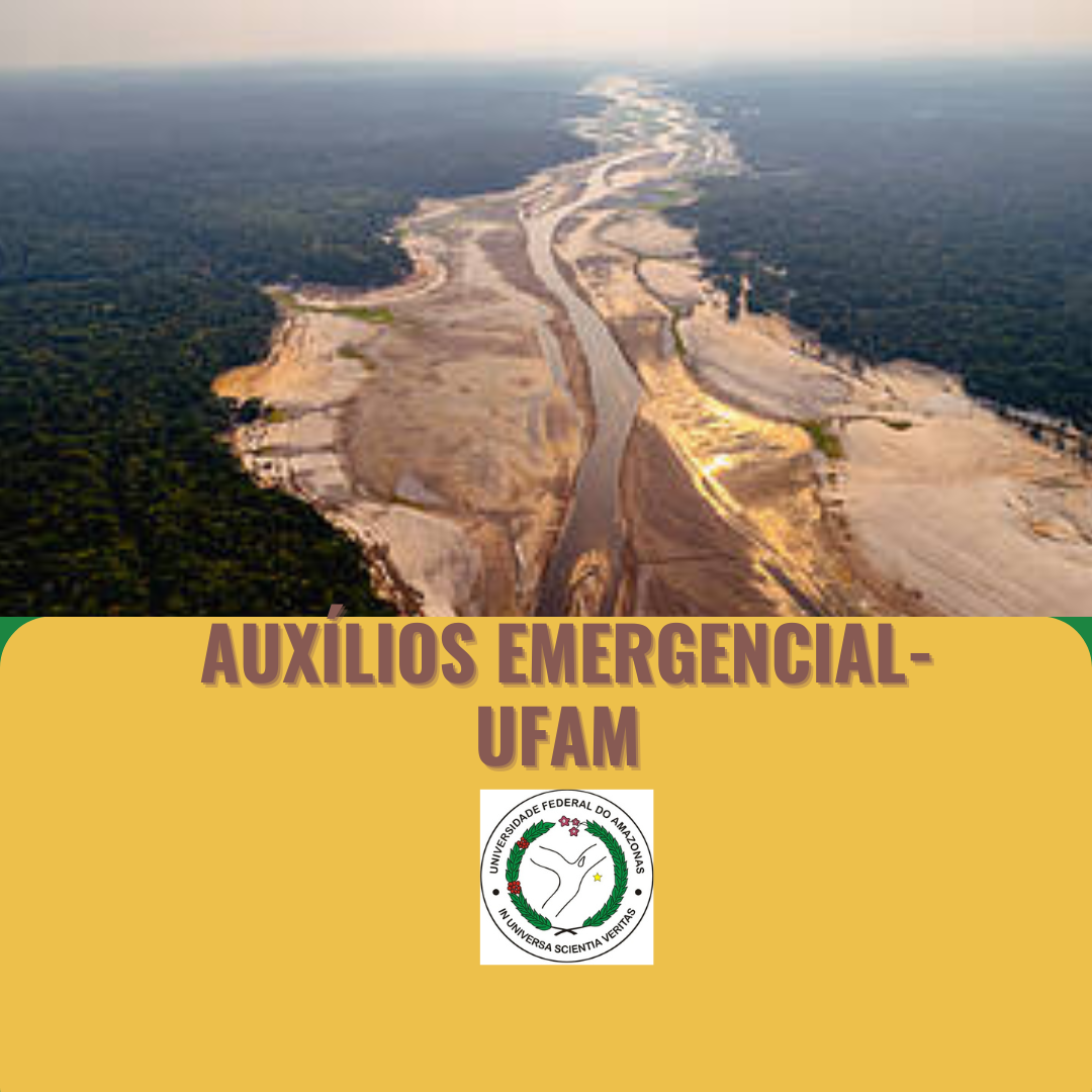 UFAM oferece auxílio emergencial a estudantes do interior do Amazonas, na região em que a redução dos rios é mais intensa durante a estação seca