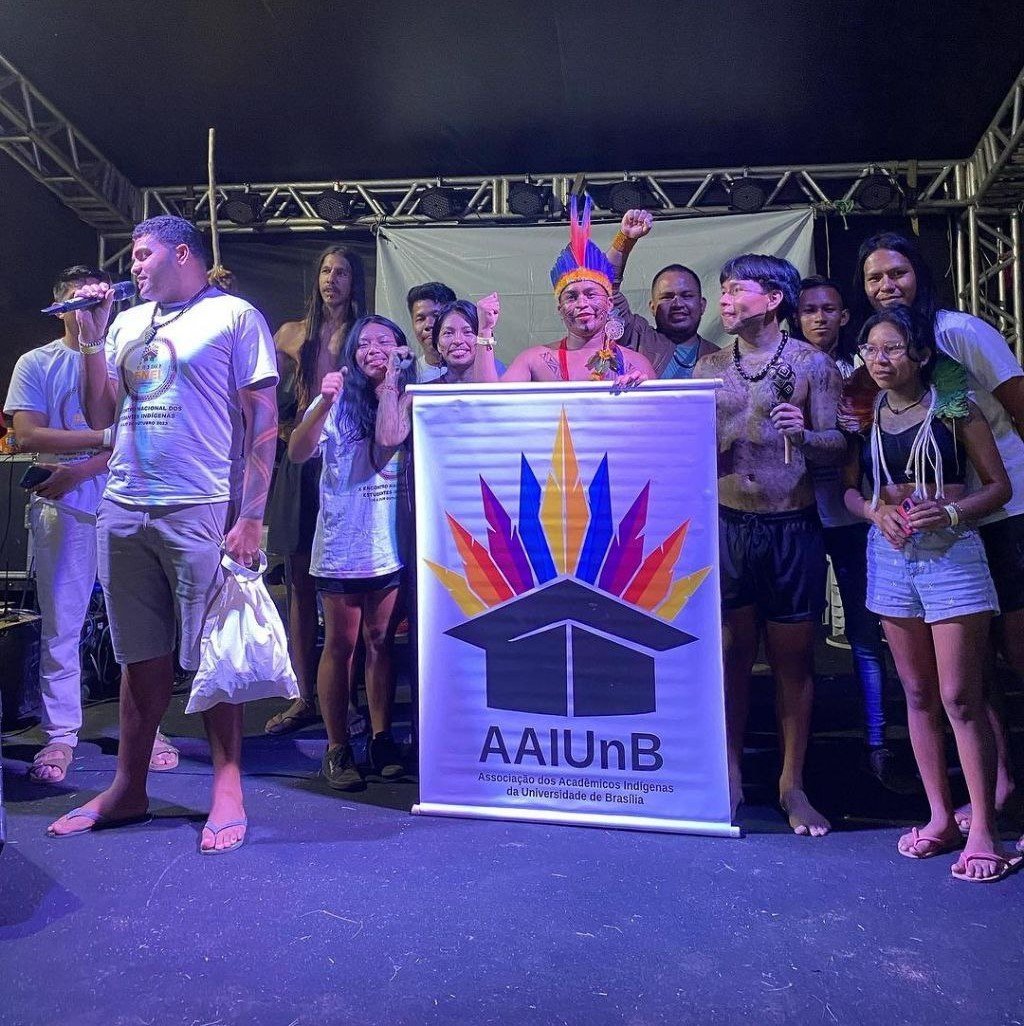 Estudantes indígenas da UnB participa do X ENEI 2023,na Aldeia Jaraguá, em Rio Tinto-PB